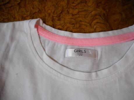 3ks dievčenské tričká s krátkym rukávom, 134