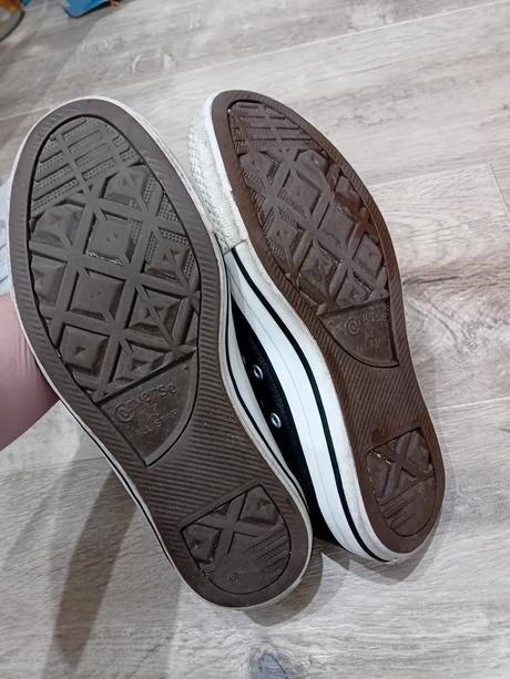 Čierne kožené converse tenisky, converse,39