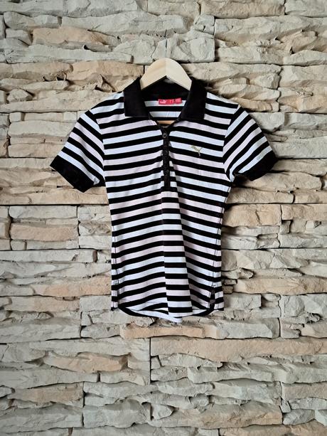 Pásikované tričko, puma,xs