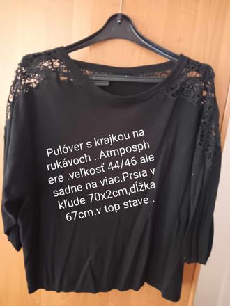 Pulover s krajkou na ramenach, atmosphere,44