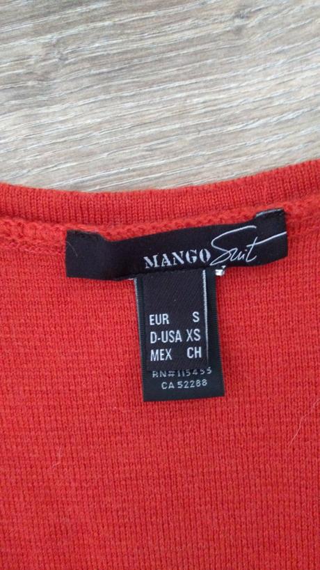 Dámske jesenné úpletové šaty mango, mango,s