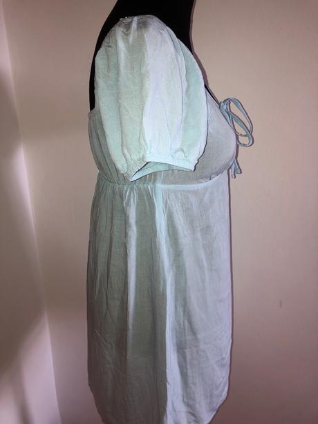 Šaty bledomodré, primark,36