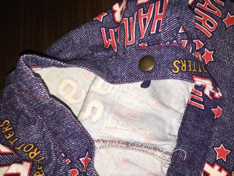 Riflová suknička, 140