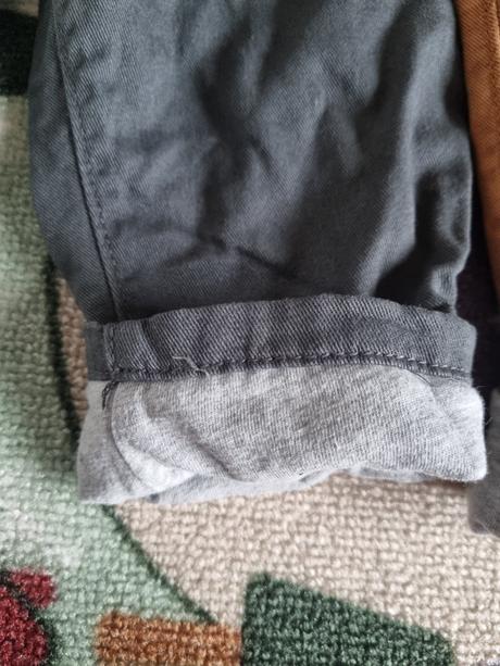 2x podsite nohavice v.80, h&m,80