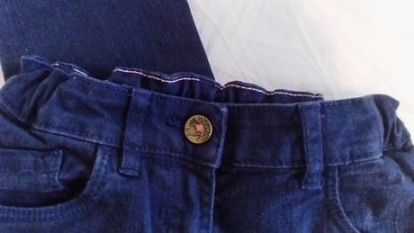 Nohavice pre dievčatko, palomino,116