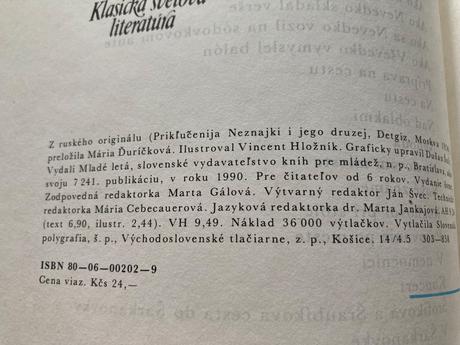 Nevedkove dobrodružstvá-vyd.1990, 