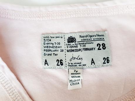 Tričko pre baletku, 122