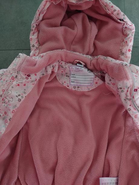 Zimna bundicka s odnimatelnou kozusinkou, takko,86