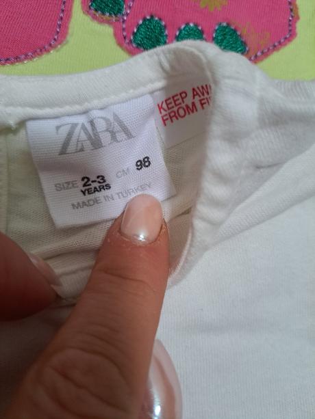 Tricko zara a chereokee, zara,98
