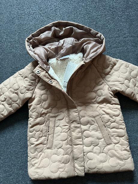 Bunda zateplená kožušinou, pepco,92