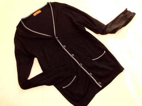 Čierny svetrík l, zara,l