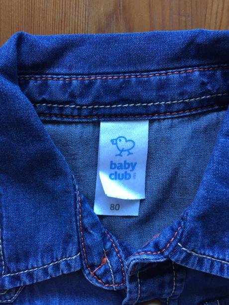 C&a rifľová košeľa(ako nová), c&a,80