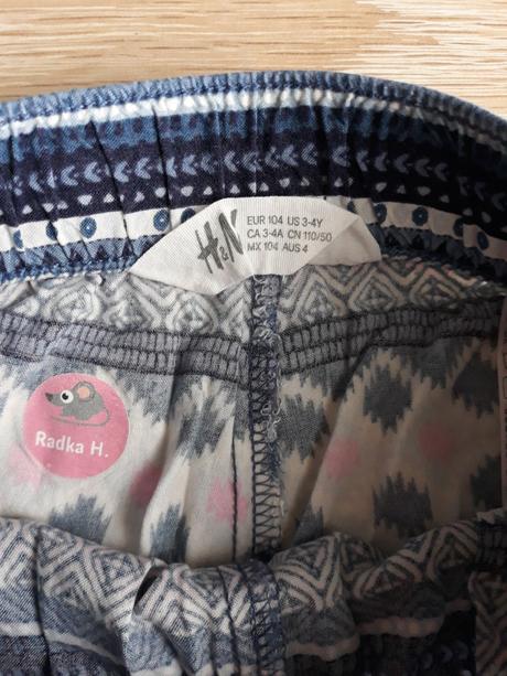 Letné tepláčiky h&m, h&m,104
