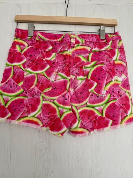 Melónové denimové šortky next, next,152