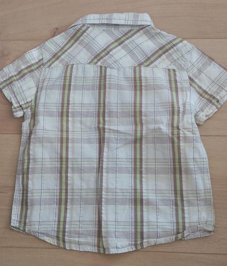 Károvaná košeľa, h&m,92