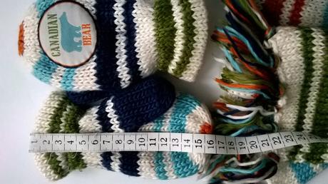 Rukavičky a šálik canadian bear veľ. 86 / 92, c&a,86