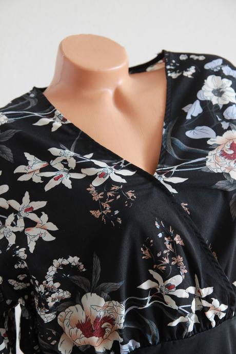Kvetinová body blúzka, l/xl, l