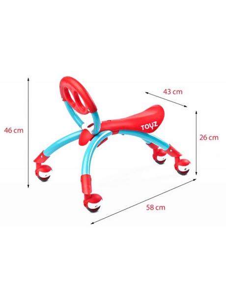 Detské odrážadlo 2v1 toyz beetle green,