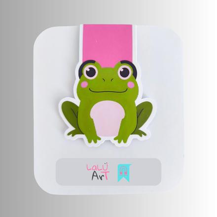 Magnetická záložka - žabka, 