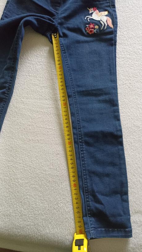 Riflové nohavice c&a veľ.128, c&a,128