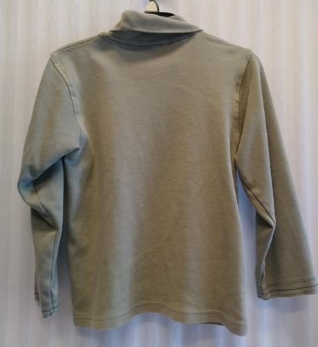 Zelený rolák s motívom, ycc, 128 cm, 128