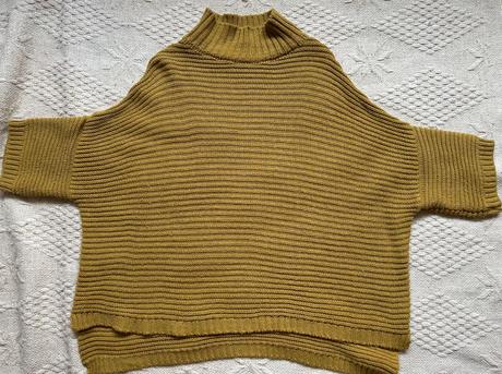 Pletený pulover, l