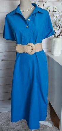 Pekné modré šaty trendyol, 38