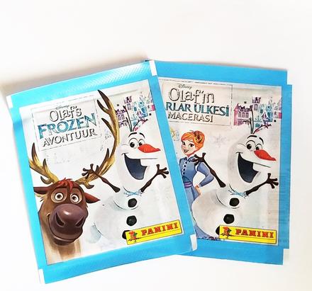 Nálepky - panini - frozen - olafove dobrodružstvá,