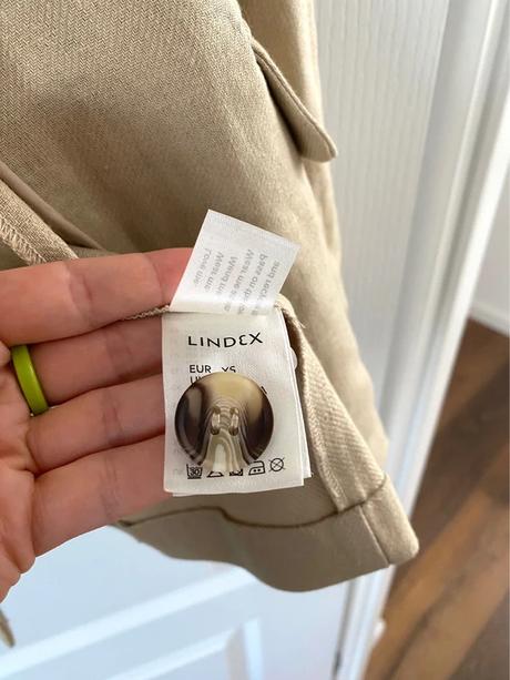 Nové béžové sako lindex premium ľan bavlna, lindex