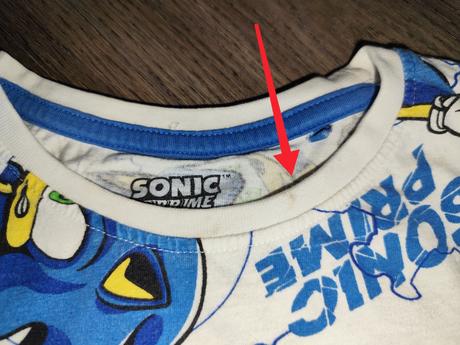 Tričko ježko sonic, 128