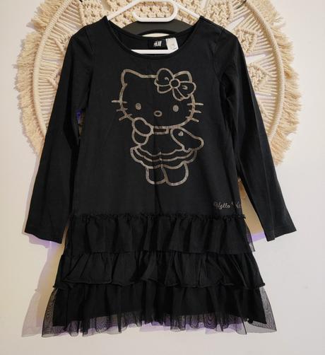 Šatky hello kitty, h&m,122