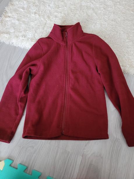 Mikina krvavocervena, 140