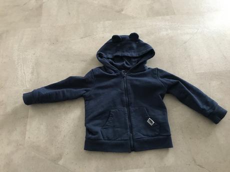 Mikina s uskami, fox & bunny,80