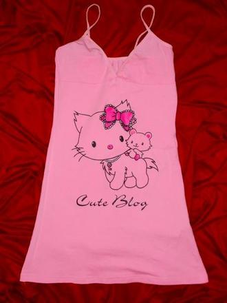 Nočná košielka /šaty hello kitty, hello kitty,xs