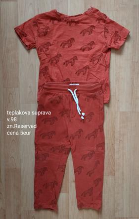 Teplaky a tricko v.98, reserved,98