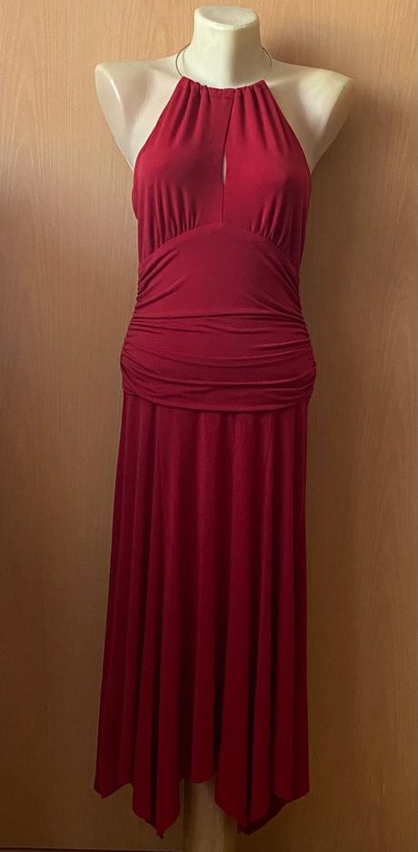 Spoločenské šaty s obručou okolo krku, m