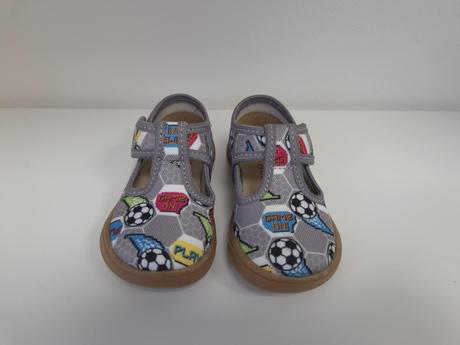 Milami - prezuvky grey (sivé futbalové), 20 - 32