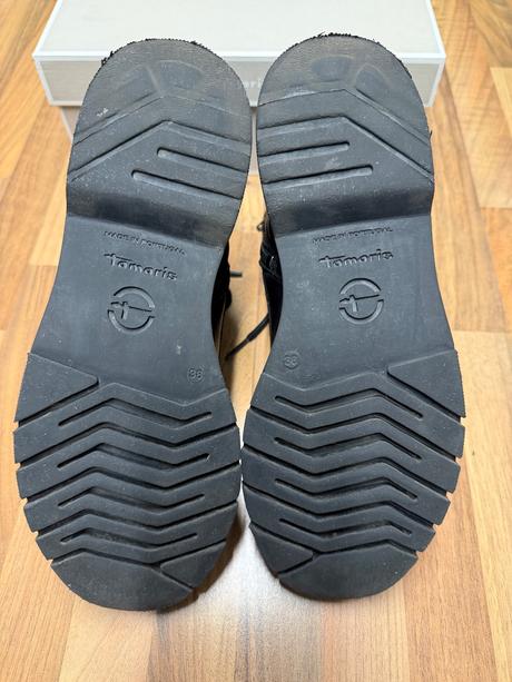 Kožené čižmy, tamaris,38