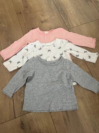 Balík oblečenia pre dievčatko 68 h&m, 68–80