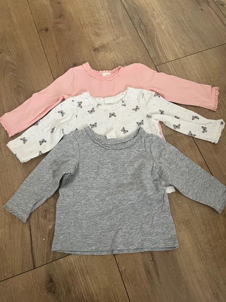 Balík oblečenia pre dievčatko 68 h&m, 68–80