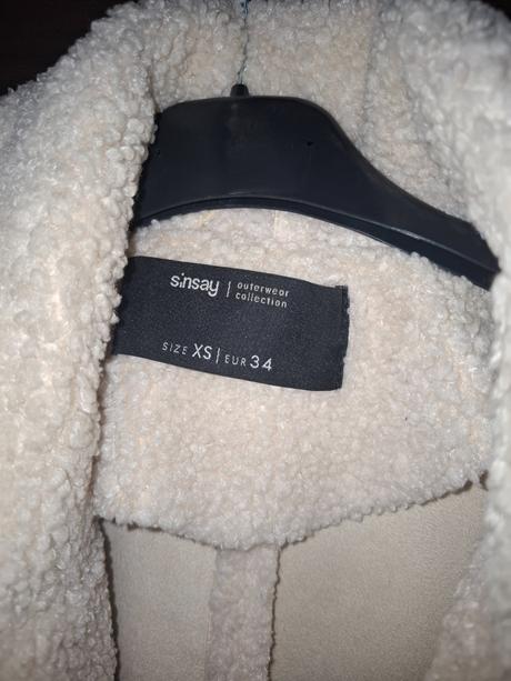 Damsky kabát, sinsay,xs