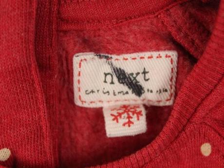 Vianočná mikina next veľ. 12-18 mes. a, 86