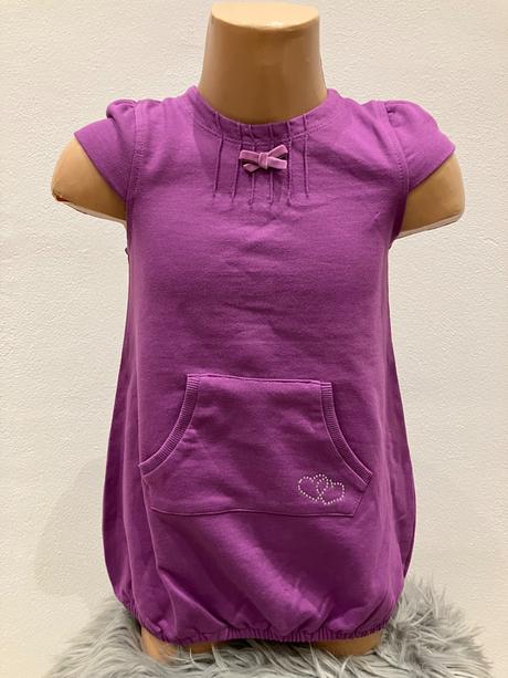 Dievčenské fiaľové šaty fagottino,24-30 mes., fagottino,92