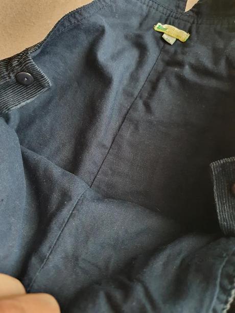 Menčestrové nohavice na traky č.80, 80