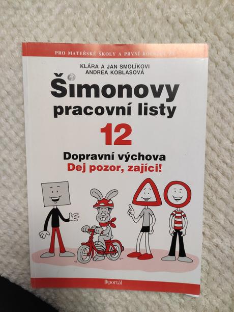Šimonove pracovne listy 12 dopravna vychova,