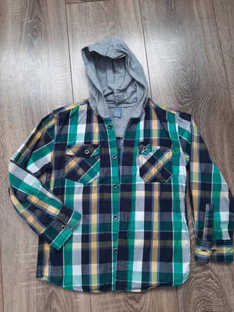 Chlapčenská košeľa s kapucňou, dopodopo,104