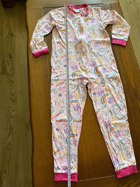 Pyžamkový overal peppa pig 122/128, 122