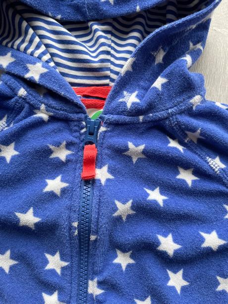 Froté mikinka s hviezdičkami, mini boden,104