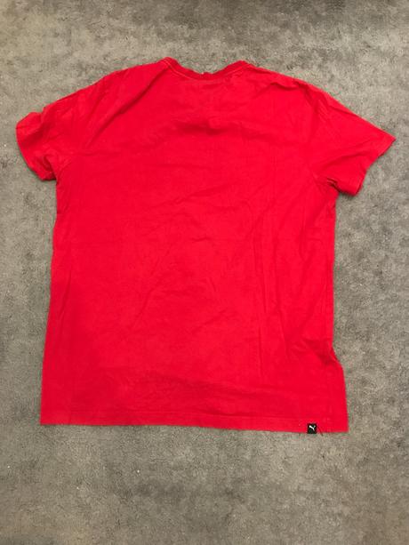 Pánske červené tričko puma, puma,xl