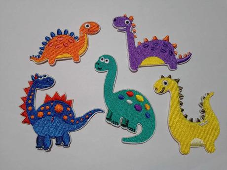 Nažehľovačka farebný dinosaurus - 5 druhov, 